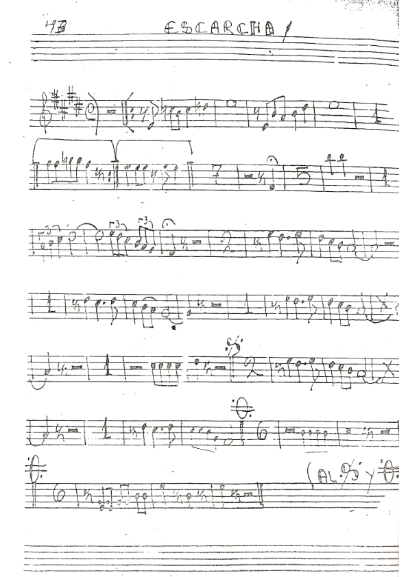 La imagen puede contener una previsualizacion de una partitura